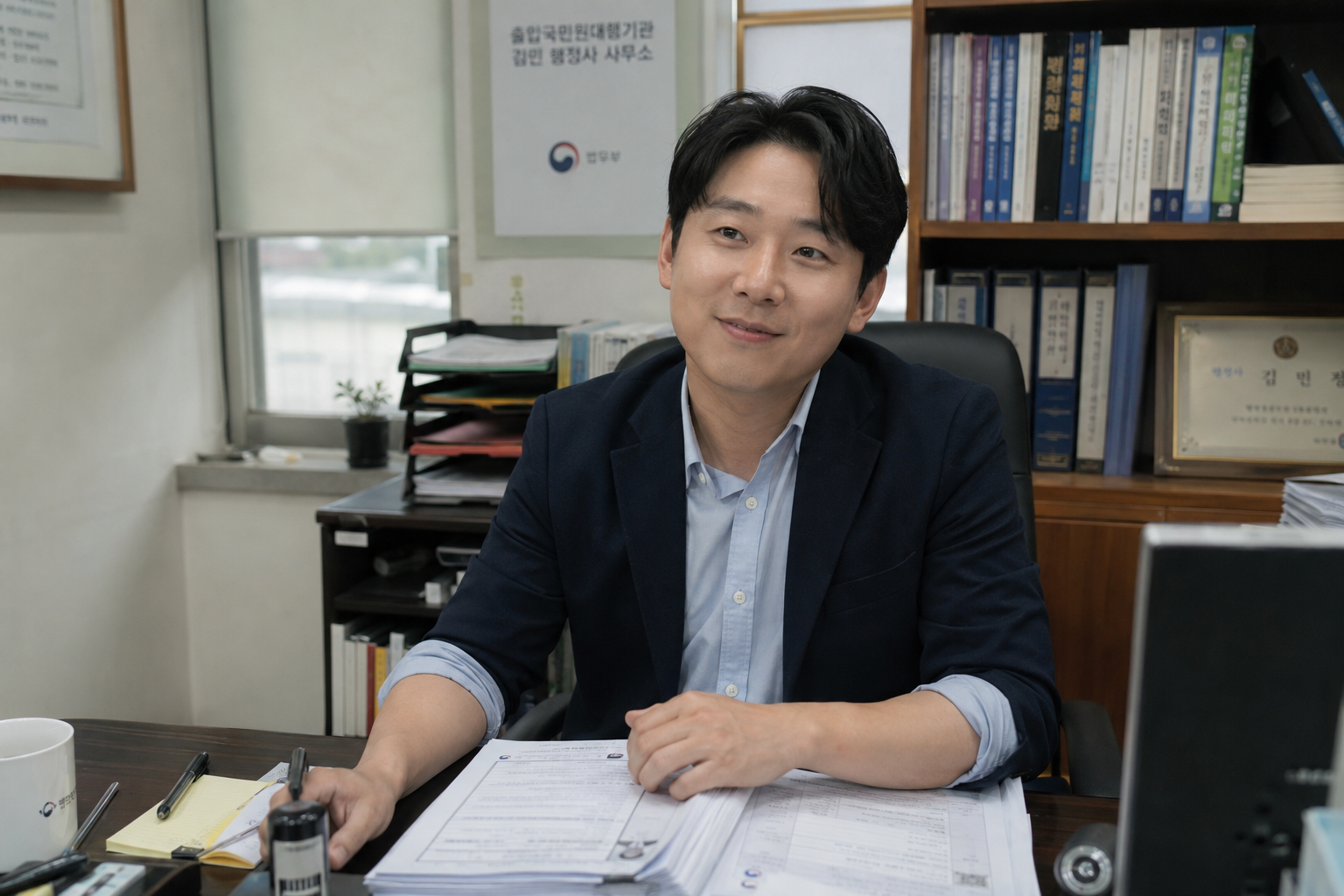 Korean immigration administrative official